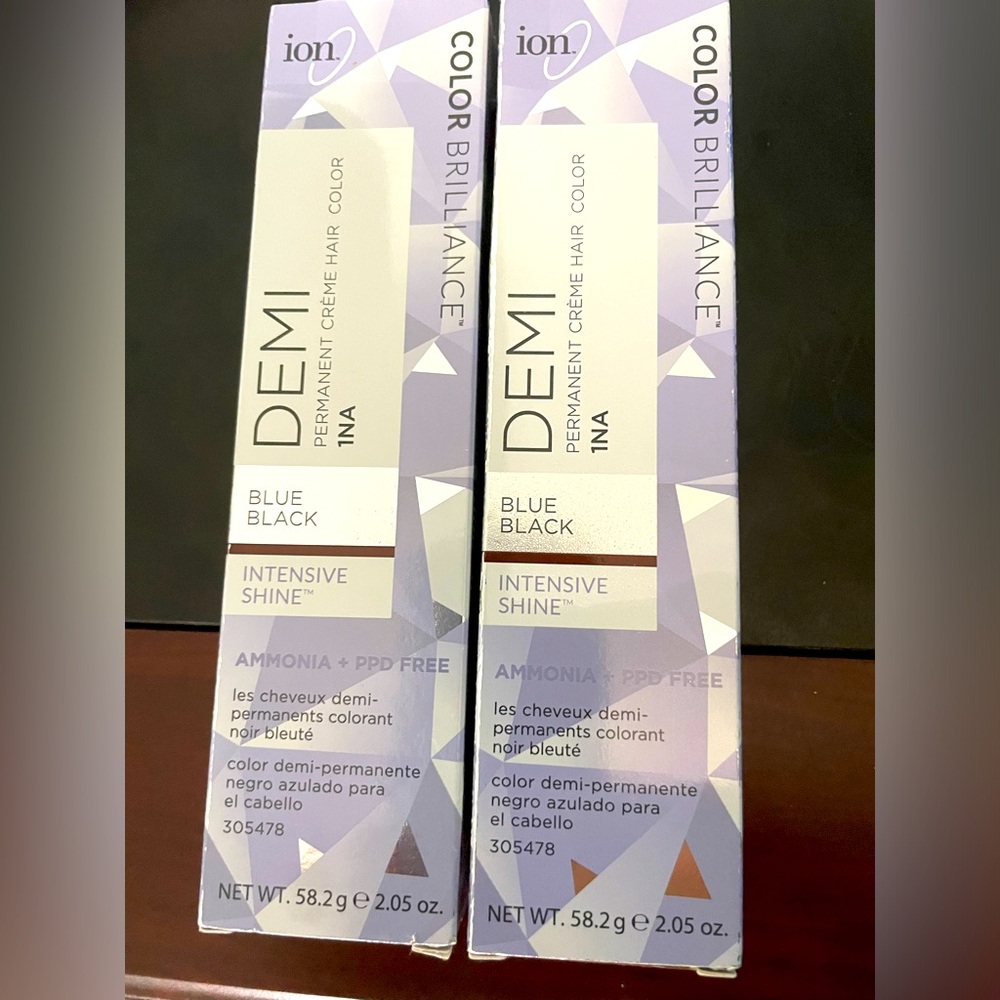 Never opened DEMI permanent hair color 1NA